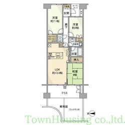 グランヒルズ東陽町の物件間取画像